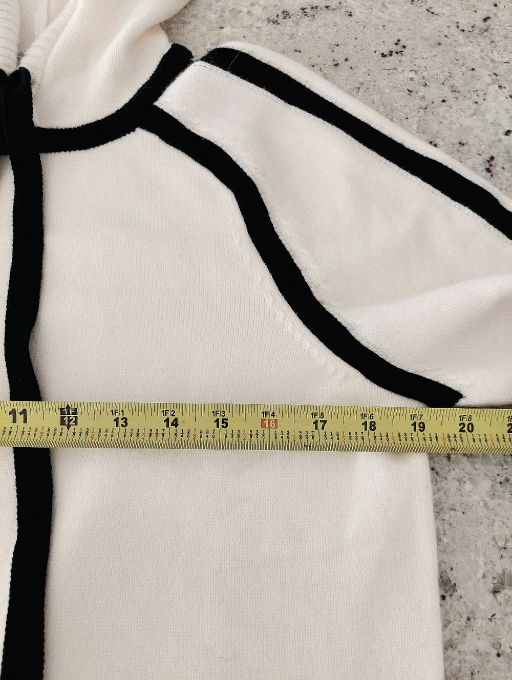 Lou & Grey for LOFT Tipped Hoodie Sweater Size XS - Picture 5 of 10